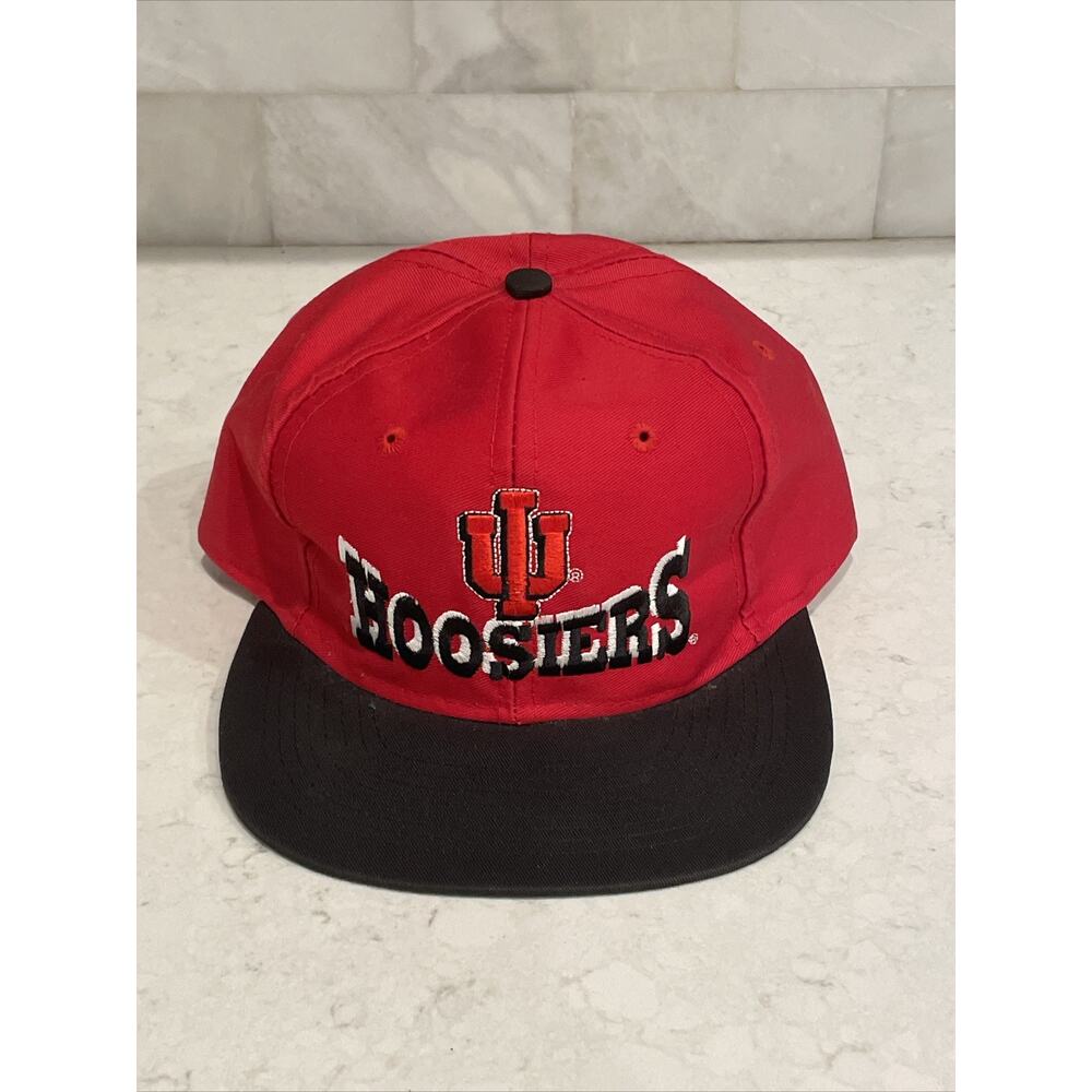 Vintage 1990'S Indiana Hoosiers Snapback Hat Cap RARE Pro Style By Joey NCAA